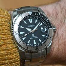 Seiko Men's Mechanical Watch - Automatic Movement, Dark Brown Dial, Stainless Steel Case & Bracelet, Business Style (Model SPB189J1), Ideal For Daily Wear - Dark Brown - View 3