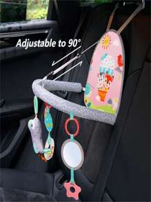 Baby Soothing Hanging Charms, Safe Seat Travel Car Hanging Toy