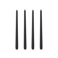 4 pièces/. 40 couleurs, bougies sur tiges de 30 cm de forme de branche pour mariage et banquet, style européen, longues, colorées, sans odeur et sans fumée, lot de quatre