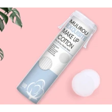 Beauty, Cleaning, Wet Compress, Makeup Cotton Pads 100pcs, Pressed Edges, Three-Layer Sandwich Makeup Cotton Pads