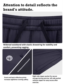 Bmai Pantalones deportivos de corte slim y peso ligero para hombre BMAI - Tela suave para correr, trotar, ciclismo, fitness y uso casual diario