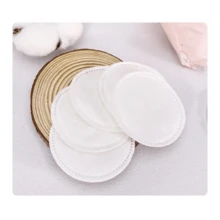 Beauty, Cleaning, Wet Compress, Makeup Cotton Pads 100pcs, Pressed Edges, Three-Layer Sandwich Makeup Cotton Pads