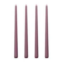 4 pièces/. 40 couleurs, bougies sur tiges de 30 cm de forme de branche pour mariage et banquet, style européen, longues, colorées, sans odeur et sans fumée, lot de quatre