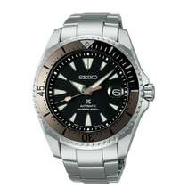 Seiko Men's Mechanical Watch - Automatic Movement, Dark Brown Dial, Stainless Steel Case & Bracelet, Business Style (Model SPB189J1), Ideal For Daily Wear - Dark Brown - View 1