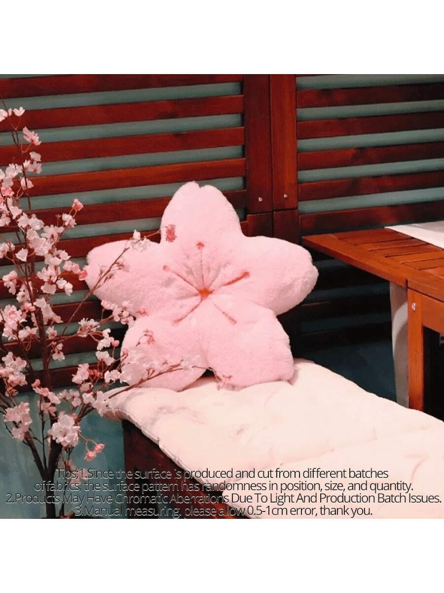 1 قطعة وسادة بشكل قلب بتلات الكرز عائمة في النافذة غرفة النوم تاتامي غرفة المعيشة وسادة زهرة وسادة ظهر هدية عيد الميلاد (قد تكون المنتجات لديها انحرافات لونية بسبب مشاكل الإضاءة ودفعة الإنتاج. نظرًا لأن السطح مصنوع ومقطوع من دفعات مختلفة من الأقمشة ، فإن نمط السطح له عشوائية في الموضع والحجم والكمية.)