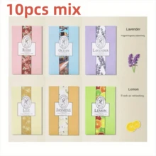 2/6/10/20 件衣橱空气清新剂，悬挂式香囊香薰香包花香香囊袋适用于抽屉衣柜房间壁橱，清新香味清新剂带挂钩（茉莉、玫瑰、薰衣草、百合、海洋、柠檬） - 多款 - 查看 21