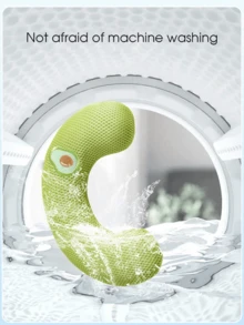 1 Piece Calming Pillow For Dogs And Cats, Soft And Spongy Pillow For Dog Bed, U-Shaped Pillow To Relieve Dog Neck Anxiety, Pet Tranquilizer Toy To Relieve Joint Pain And Improve Sleep Quality - Multicolor - View 8