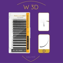 Pestañas postizas 3D con curvatura D ideales para maquillaje de ojos efecto dramático pestañas largas y voluminosas para look profesional y diario - D - Ver 2