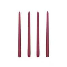4 pièces/. 40 couleurs, bougies sur tiges de 30 cm de forme de branche pour mariage et banquet, style européen, longues, colorées, sans odeur et sans fumée, lot de quatre