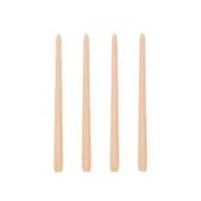 4 pièces/. 40 couleurs, bougies sur tiges de 30 cm de forme de branche pour mariage et banquet, style européen, longues, colorées, sans odeur et sans fumée, lot de quatre