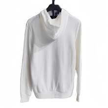 Puma Gold Logo Hooded Sweatshirt, Casual Training Knit Pullover, Graphic Sweatshirt - White - View 8