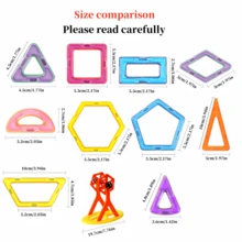 20-119pcs Children Magnetic Building Blocks, STEM Magnetic Tiles Sensory Toys, Suitable For Boys And Girls, Promote Brain Development, Preschool Educational Toys, Magnetic Blocks, Toys, Early Learning Toys, Children Games, Magnetic Blocks Toy Gift, Birthday Gift, Surprise, Preschool Toys - Multicolor - View 4