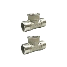 High Quality Stainless Steel 1/2" T Shape Connector, Home, Industrial, Automotive And Garden Use Quick Connect Distributor, Durable 201 Stainless Steel, Well-Fitted, Multiple Styles Available, Industrial Pipe | T Connector | Stainless Steel Structure