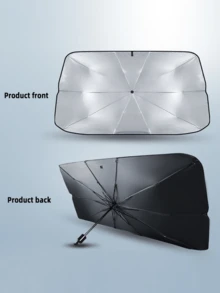 Stay Cool And Protected With 1pc Car Sunshade For Summer - Multicolor - View 9