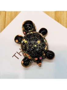 Figura decorativa de tortuga con movimiento de arena rápida, decoración gigante de tortuga tipo macarrón