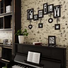 3D 自粘乙烯基壁纸 - 3 米/5 米/10 米卷，几何纹理设计，易于安装，PVC 防水防油，即撕即贴，适用于客厅和卧室墙面装饰，耐用且不剥落 - 彩色 - 查看 11