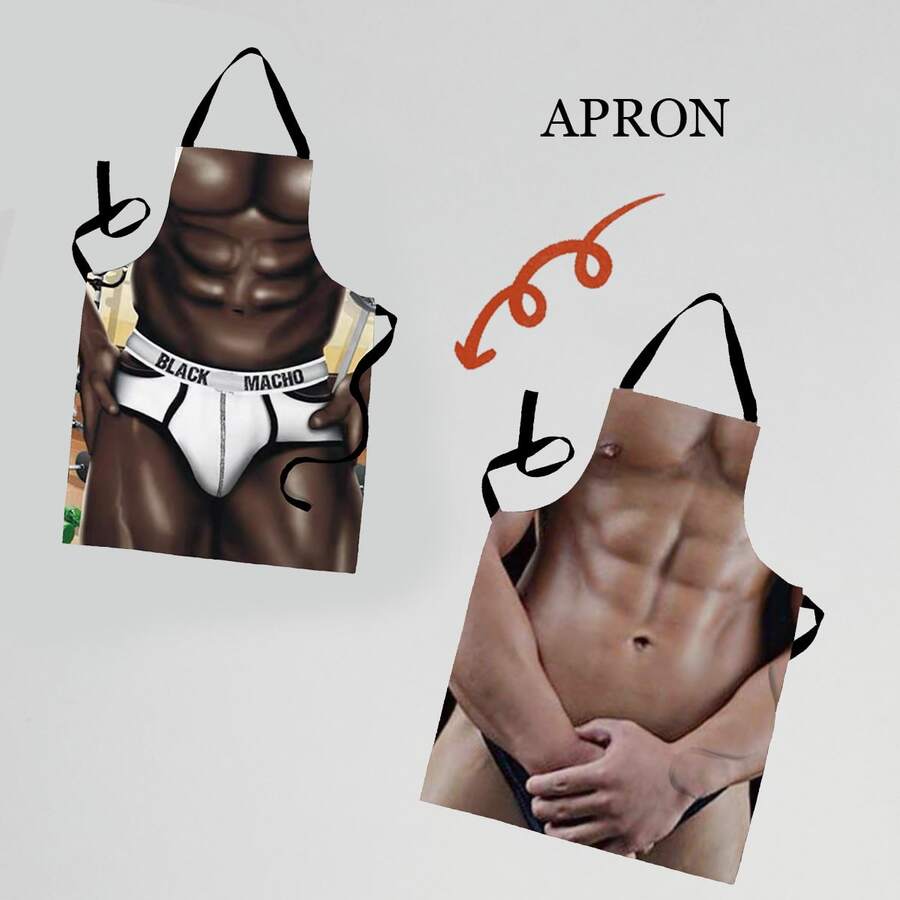 Apron - Ideal For Kitchen And Dining Room Use, Waterproof Apron - Multicolor - View 1