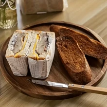 1 Stück Rosenholz Tablett, dekoratives Holztablett, Mehrzwecktablett, geeignet für Badezimmer Waschtisch, Schmuckaufbewahrung, Bauernhaus Kaffeetisch Dekoration, rundes Holztablett Haushaltessentielle, ideal für Feiertage oder Dining