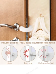 1pc Door Finger Pinch Guard, Youth Anti-Door Blocker, Use Soft Foam Guard To Protect Children's Fingers, Prevent Finger Pinching, Close The Door, Silent And Do Not Disturb Rest