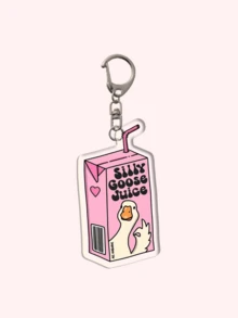 1 Móc khóa 'Nổi da gà' 'NGỖNG NGỖNG NGỐC': Miếng dán hình con ngỗng và meme hài hước | Câu nói vui nhộn bằng nhựa vinyl dành cho người yêu vịt. Phụ kiện túi xách hoàn hảo, người yêu trang sức, lý tưởng cho bạn trai, bạn gái, thành viên gia đình, bác sĩ, y tá, quà tặng tiệc tùng, đồ trang trí điện thoại di động theo chủ đề động vật, v.v. Phụ kiện ô tô, túi xách, ba lô, phụ kiện Halloween, ý tưởng quà tặng Giáng sinh cho trường học - Nhiều màu - Xem 11