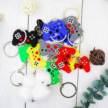 12pcs Video Game Controller Keychains, Random Colors, Gaming Theme Party Favors Birthday Gift Fillers - 12 Pieces - View 5