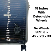 Juego de equipaje ORLACS, set de 4 maletas de 18"+20"+24"+28", material rígido de PC, degradado de color, ligero, cerradura de seguridad, gran capacidad de almacenamiento, ruedas silenciosas universales de 360°, alta calidad, duradero, impermeable, resistente al desgaste y a los arañazos, marca europea, diseño europeo, artículo superior, adecuado para viajes de negocios, esencial para viajes de negocios, traslados, vacaciones, cómodo para viajes familiares, equipaje de mano para aerolíneas, los modelos de 20" y 18" no tienen asa lateral, ruedas giratorias extraíbles de 18", regalo especial, adecuado para hombres y mujeres, disponible en varios colores degradados