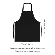Apron - Waterproof And Oilproof Kitchen Apron For Home Cooking