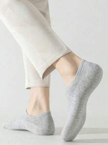 5/10/15/20/30 Men's Summer Thin Boat Socks, Refreshing Mesh, Breathable, Sweat Absorbing, Youth Sports Invisible Socks, Low Top Non Slip Heel, Invisible Boat Socks, Low Waist No Exposed Edge, Ultra-Thin Breathable Boat Socks, Men's Summer Sports Socks, Women's Black Home Floor Socks, Multi-Color Multifunctional Youth Sports Socks