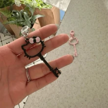 Sanrio Hello Kitty Cute Keychain Creative Car Keychains Bag Pendant Jewelry Trinket Girl's Car Key Ring Pendant Friends Gift Key Chains For Women - Multicolor - View 8