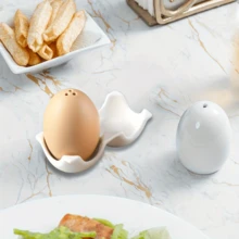 Egg-Shaped Spice Jars Set, Salt And Pepper Shakers, Kitchen Seasoning Containers, Essential Kitchen Tools, Suitable For Kitchen, Restaurant, Hotel, Home Decor & Gifts - Multicolor - View 4