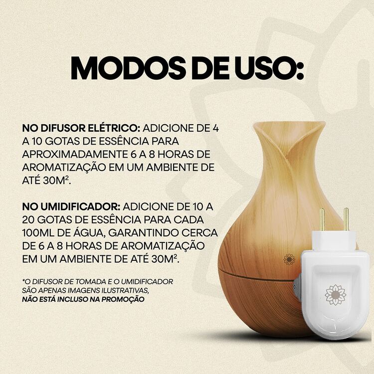 Standard Electric Aroma Diffuser Bivolt Via Aroma And 5 Random Essences 15 Ml - 擴香器 + 5 種隨機香精 - 查看 4