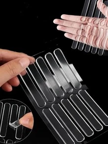 20pcs/40pcs/60pcs Door Stopper Set No-Trace Self-Adhesive Cabinet Door Bumper, Rubber Bumper Strip, Anti-Impact Buffer Sound Insulation Buffer Pad For Protecting Wall Furniture Refrigerator Door Cabinet Glass