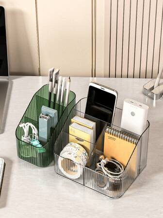 Premiumhållare för sminkborstar, kan förvara läppstift, hudvårdsprodukter, lämplig för sminkbord, pennhållare, kosmetikaförvaring, rumsinredning, sovrumsförvaring, smyckeskrin, sminkborsteväska, parfymförvaringslåda, kosmetikaväska, utmärkt present till kvinnor, julklapp