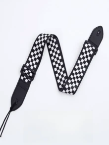 1 件可调节仿皮吉他背带，多种图案，适用于电吉他、原声吉他、民谣吉他、古典吉他、贝斯 - 优质乐器配件，个性化吉他背带 - 彩色 - 查看 17