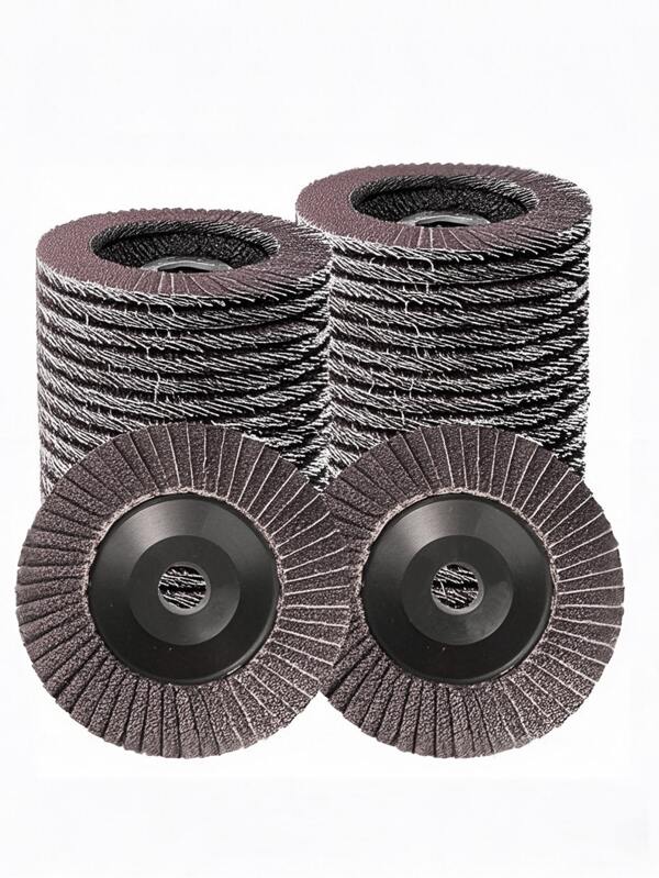 60 Grit Schleifscheiben mit 4 Zoll Durchmesser, für Schleifwerkzeuge, verwendet zur Entfernung von Metallrost und Politur