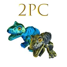 3D Printed Movable Tyrannosaurus Rex Statue, Colorful Collectible Decorative Figurine For Home, Office, Suitable For Various Room Decor