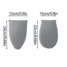 1pc Heat Resistant Protective Ironing Cloth Net, Home Ironing Mat, High Temperature Resistant Ironing Board, Iron Protective Net, Ironing Gloves