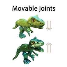 3D Printed Movable Tyrannosaurus Rex Statue, Colorful Collectible Decorative Figurine For Home, Office, Suitable For Various Room Decor