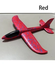 1 件 24 厘米泡沫飞机玩具，户外飞行玩具，手抛玩具，生日礼物 - 彩色 - 查看 8