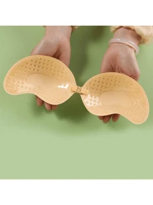 10pcs/Set 4 Pairs Mango Shaped Silicone Bra Inserts Push Up Invisible Pads, 2 Pairs Self-Adhesive Wireless Mango Bras, Women's Underwear & Intimates, Necessary For Women In Summer, Gym, Sports
