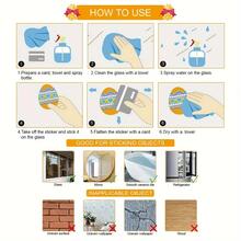 102pcs Halloween Window Clings - Pumpkin, Spider, Bat, & Gnome Stickers, Double-Sided Reusable Decals For Home, Office & Party Decor, Festive Halloween Decoration With "Happy Halloween" Banner, Reusable Decorations | Holiday Vibrant Stickers | Semigloss Finish, Halloween Home Decor, Waterlowrie Wall Decor Wall Sticker Room Decor Wall Stickers Fall Decor Halloween Decorations