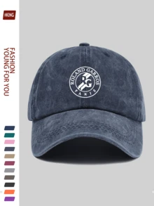 1pc Unisex Outdoor Sports "Roland Garros Paris" And "Bench" Hip-Hop Baseball Cap, Lightweight And Breathable, Adjustable Size, With Elegant French Open Tennis Tournament Logo, Black Papa Trucker Hat, Essential For Tennis Enthusiasts, Suitable For Outdoor Sports, Running And Skateboarding, Ideal Gift For Family And Friends On Holidays, Birthdays, Father's Day, Graduation, Carnival - A - View 23