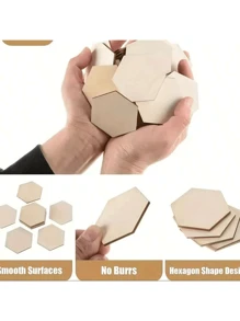 Holz-Hexagonal-Achterbahn zum Selbermachen für Zuhause - perfekt für Partys! Ostergeschenke, Neujahrgeschenke, Innendekorationen, Tisch-Arrangements, Wand-Heimwerker-Deko, die beste Wahl für Weihnachten, Schulanfang, Schulmaterial
