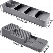 Neue praktische schublade lagerung box messer klassifizierung lagerung box messer lagerung box küche liefert lagerung box