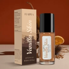 1 件香草皮肤滚珠香水油 30 毫升，便携旅行装，不含酒精，清新自然，温和不刺激