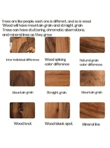 1pc Rosewood Cutting Board - Wooden Kitchen Chopping Board, Dining Table Decor, Fashionable Long Handle, Solid Wood, For Meat, Cheese, Bread, Vegetables And Fruits - Charcuterie Cheese Board, Perfect For Food Slicing And Displaying, Outdoor Picnic Camping Portable Cutting Board, Essential For Modern Country Kitchen. Ideal Gift For Valentine's Day
