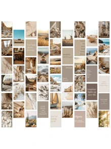 50张莫兰迪风格系列墙面装饰海报墙贴套装唯美图片房间装饰唯美海报宿舍照片墙贴装饰卧室装饰客厅卧室宿舍背景墙装饰卡片莫兰迪色系明信片和贺卡家居装饰墙贴贴纸客厅装饰个性贴纸