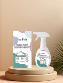 Jue-Fish Jue-Fish;237ml;White Shoe Cleaning Agent For Yellowing, Stain Removal, And Oxidation Prevention. Portable Cleaning Agent For White Shoes
