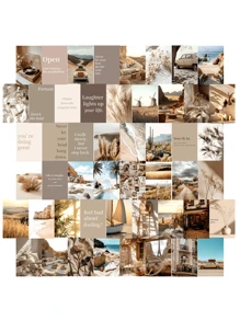 50张莫兰迪风格系列墙面装饰海报墙贴套装唯美图片房间装饰唯美海报宿舍照片墙贴装饰卧室装饰客厅卧室宿舍背景墙装饰卡片莫兰迪色系明信片和贺卡家居装饰墙贴贴纸客厅装饰个性贴纸