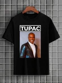 Thiaguinho Funny Meme T-Shirt Shirt Blouse Unisex Male Female 100% Cotton Top Premium Streetwear New Release Immediate Shipping Various Colors!! Plus Size - 黑色 - 查看 1